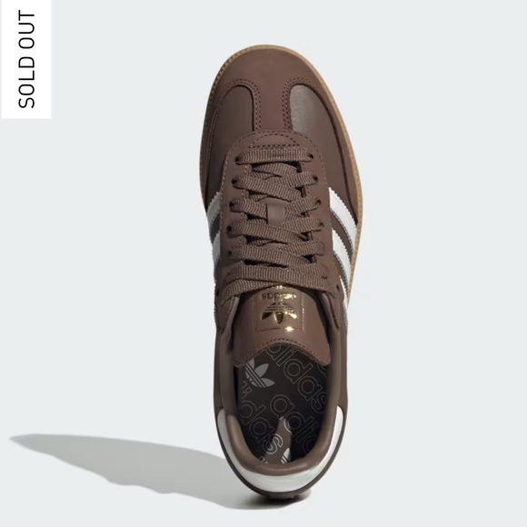 NWT Adidas Samba OG W Sneakers Earth Strata Size Women’s 7 - Picture 2 of 15